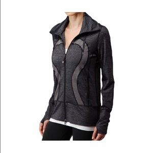 lululemon athletica Charcoal Gray Full-Zip Hoodie